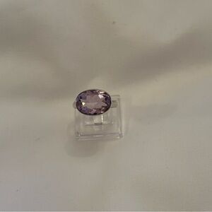 Elegant Purple Gemstone Ring